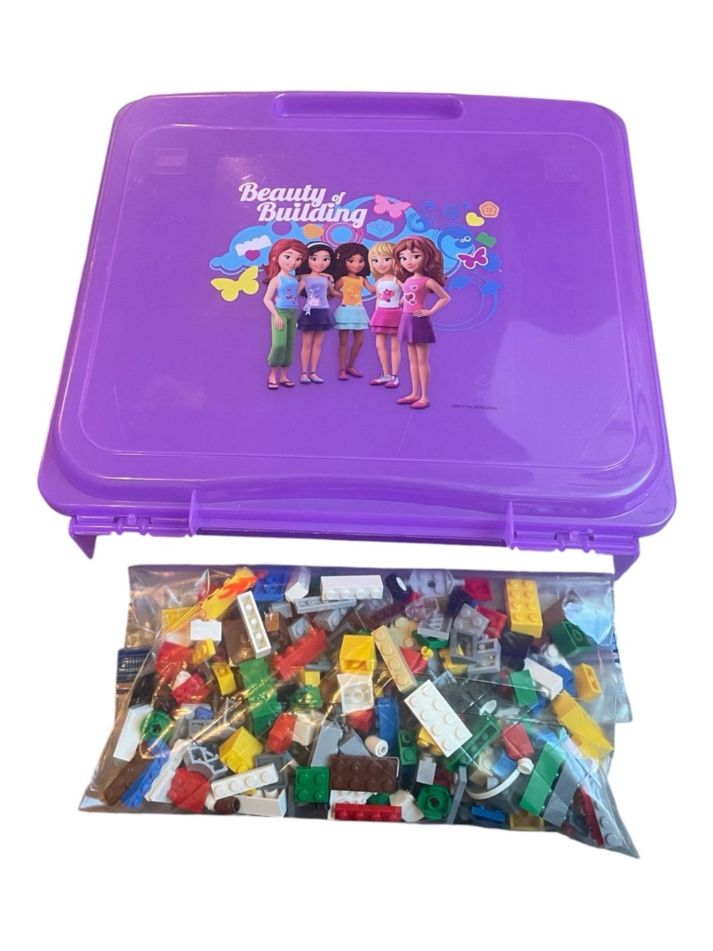 LEGO Friends "Beauty of Building" Portable Case with Assorted Bricks